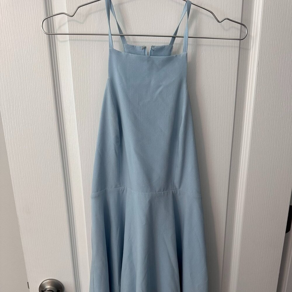Lulus blue halter dress